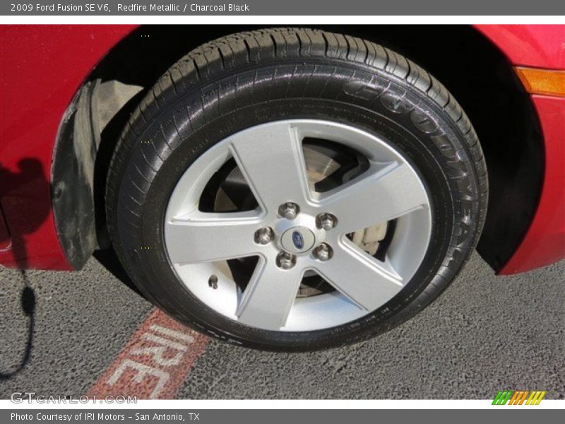 Redfire Metallic / Charcoal Black 2009 Ford Fusion SE V6