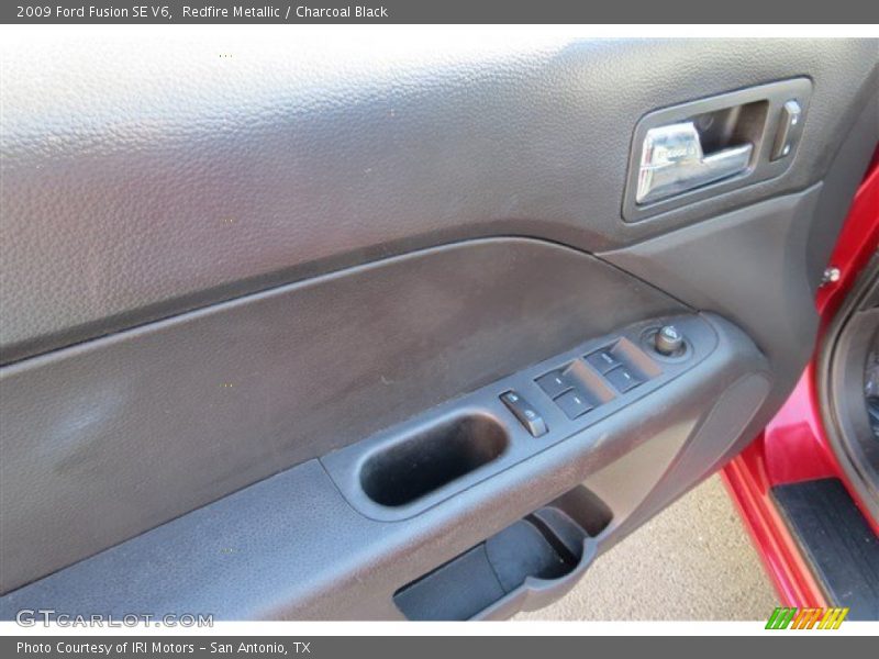 Redfire Metallic / Charcoal Black 2009 Ford Fusion SE V6