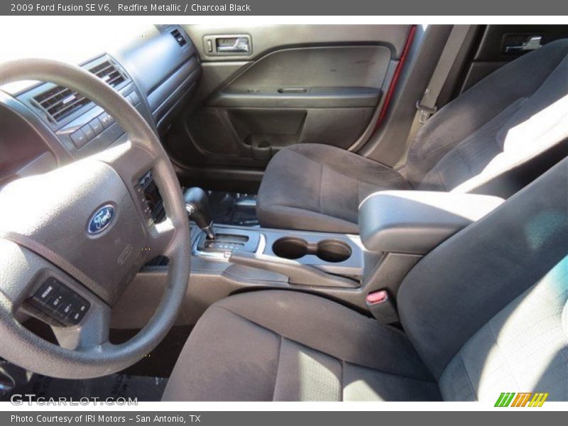  2009 Fusion SE V6 Charcoal Black Interior