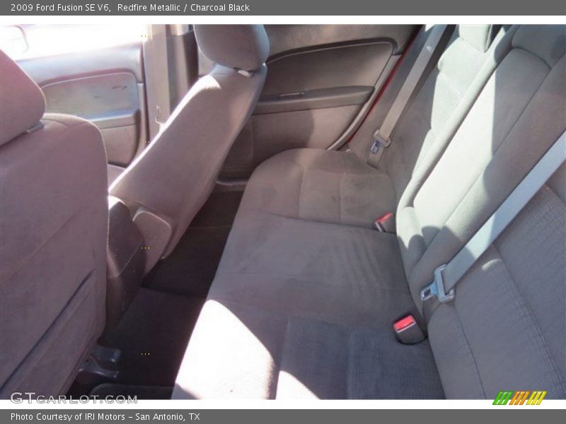 Redfire Metallic / Charcoal Black 2009 Ford Fusion SE V6