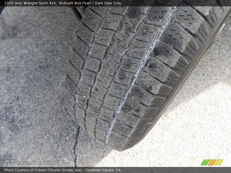 Midnight Blue Pearl / Dark Slate Gray 2006 Jeep Wrangler Sport 4x4