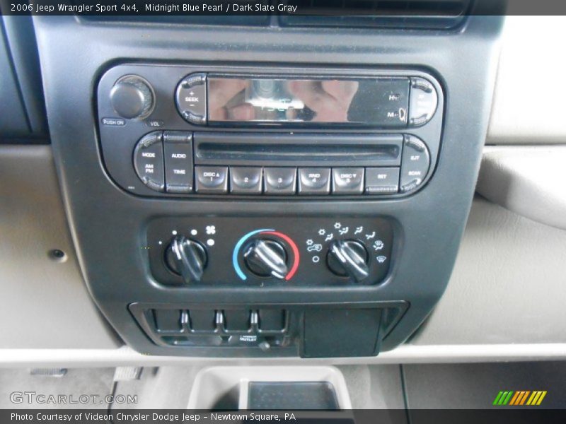 Midnight Blue Pearl / Dark Slate Gray 2006 Jeep Wrangler Sport 4x4