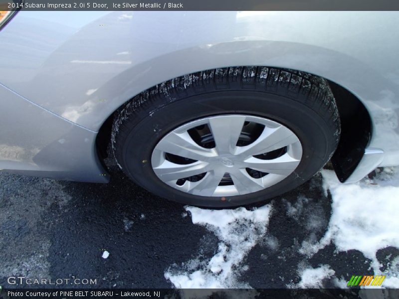Ice Silver Metallic / Black 2014 Subaru Impreza 2.0i 5 Door