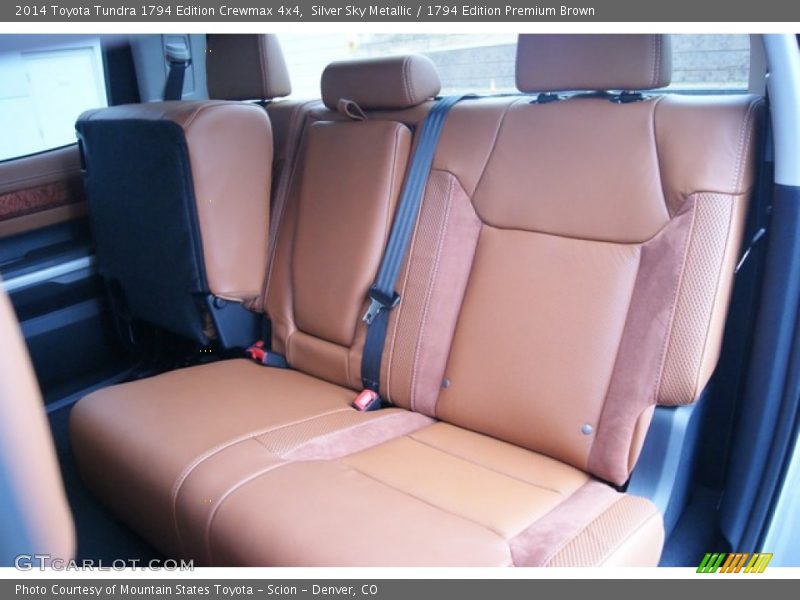 Silver Sky Metallic / 1794 Edition Premium Brown 2014 Toyota Tundra 1794 Edition Crewmax 4x4