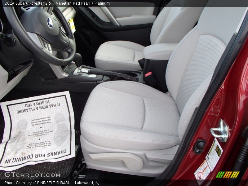 Venetian Red Pearl / Platinum 2014 Subaru Forester 2.5i