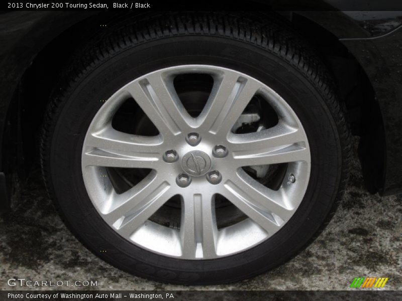Black / Black 2013 Chrysler 200 Touring Sedan