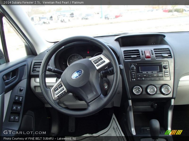 Venetian Red Pearl / Platinum 2014 Subaru Forester 2.5i