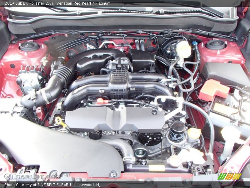 Venetian Red Pearl / Platinum 2014 Subaru Forester 2.5i