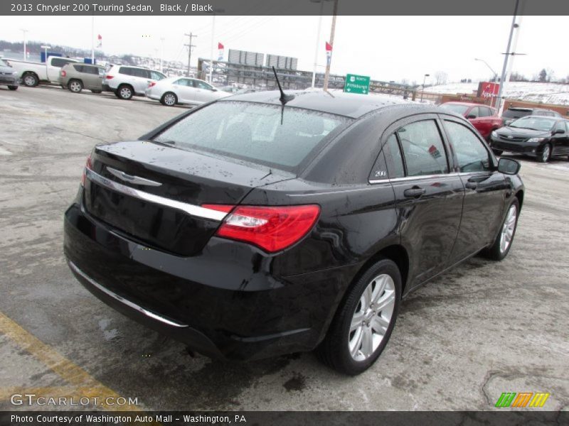 Black / Black 2013 Chrysler 200 Touring Sedan