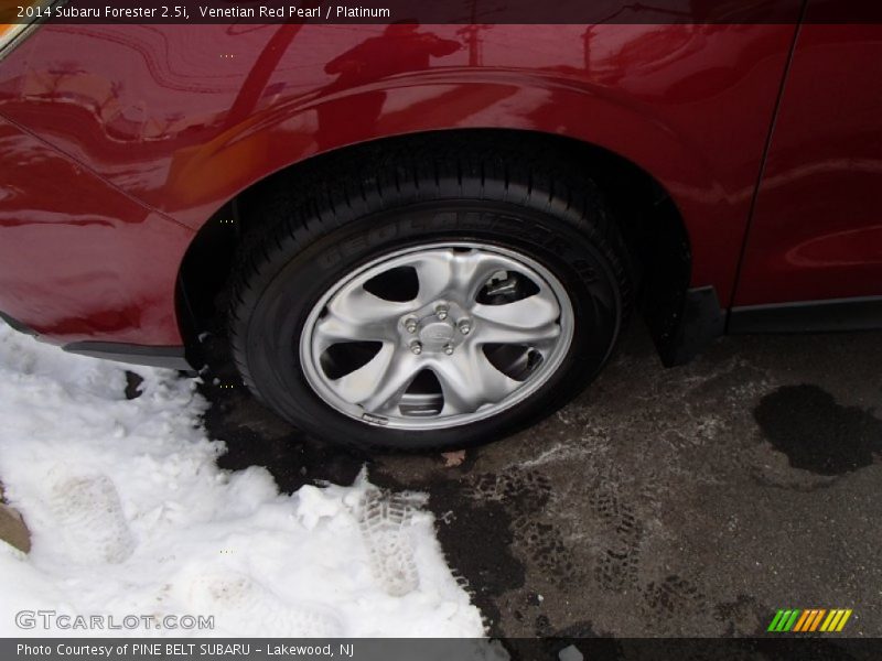 Venetian Red Pearl / Platinum 2014 Subaru Forester 2.5i