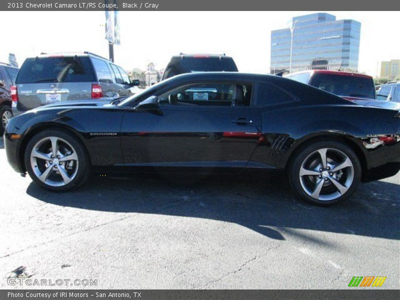 Black / Gray 2013 Chevrolet Camaro LT/RS Coupe