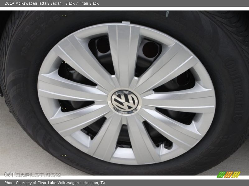 Black / Titan Black 2014 Volkswagen Jetta S Sedan