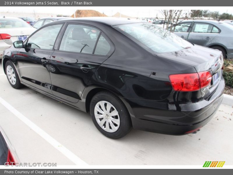 Black / Titan Black 2014 Volkswagen Jetta S Sedan