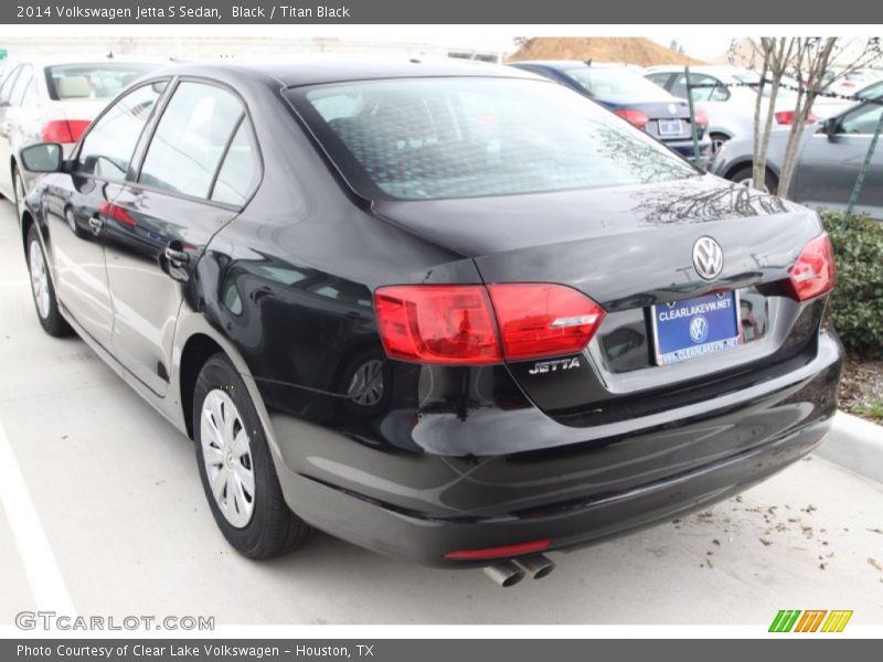 Black / Titan Black 2014 Volkswagen Jetta S Sedan