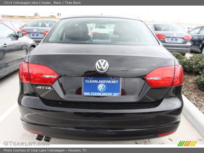 Black / Titan Black 2014 Volkswagen Jetta S Sedan