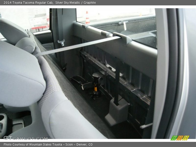 Silver Sky Metallic / Graphite 2014 Toyota Tacoma Regular Cab