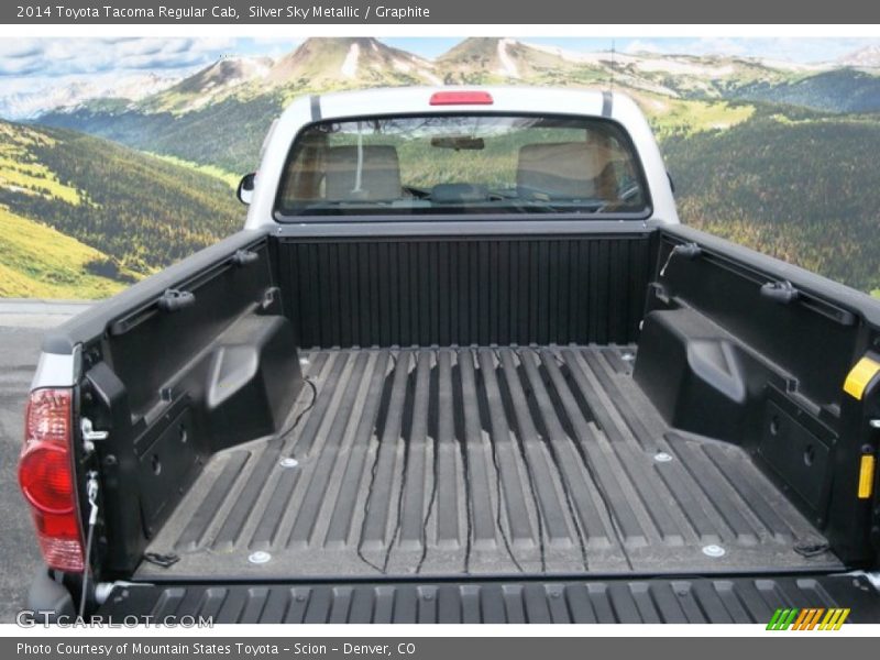  2014 Tacoma Regular Cab Trunk