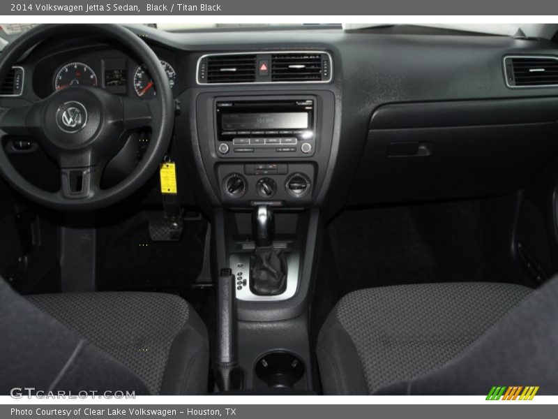 Black / Titan Black 2014 Volkswagen Jetta S Sedan