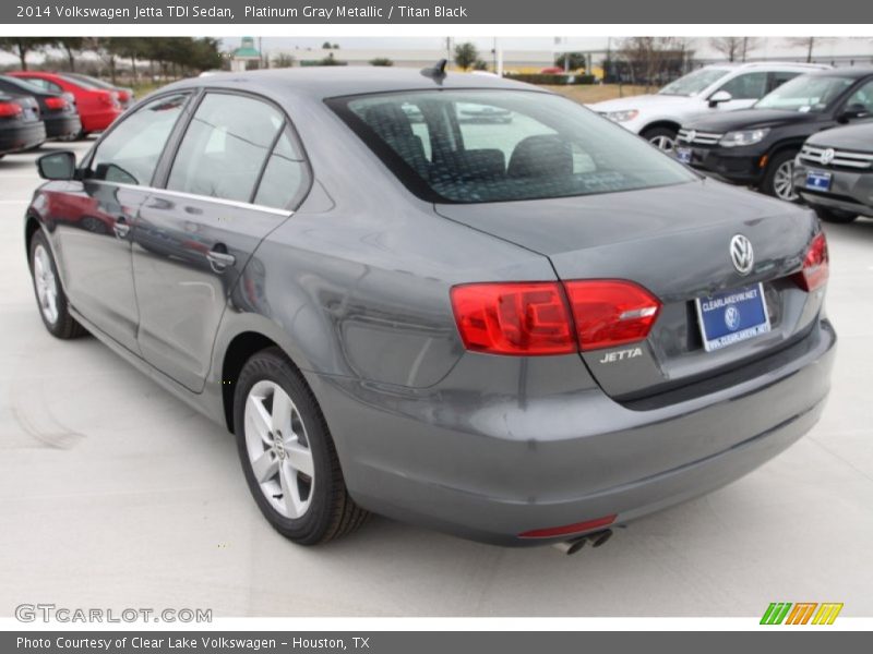 Platinum Gray Metallic / Titan Black 2014 Volkswagen Jetta TDI Sedan