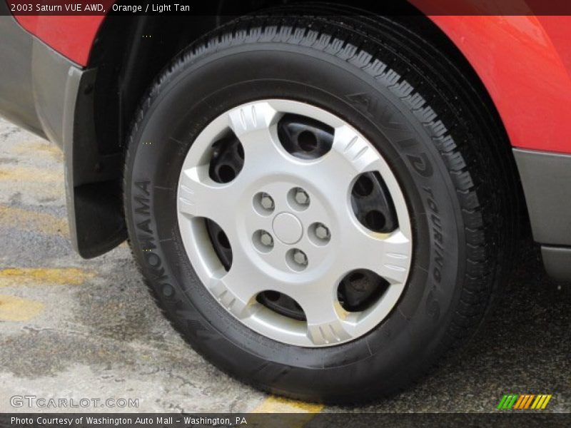 Orange / Light Tan 2003 Saturn VUE AWD