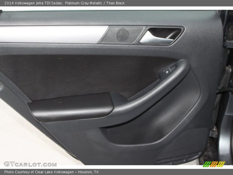 Platinum Gray Metallic / Titan Black 2014 Volkswagen Jetta TDI Sedan