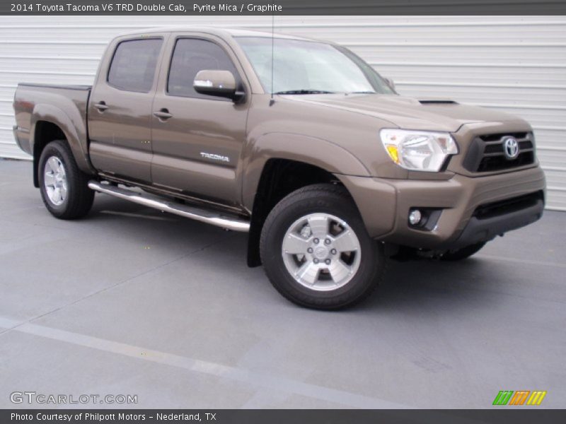 Pyrite Mica / Graphite 2014 Toyota Tacoma V6 TRD Double Cab