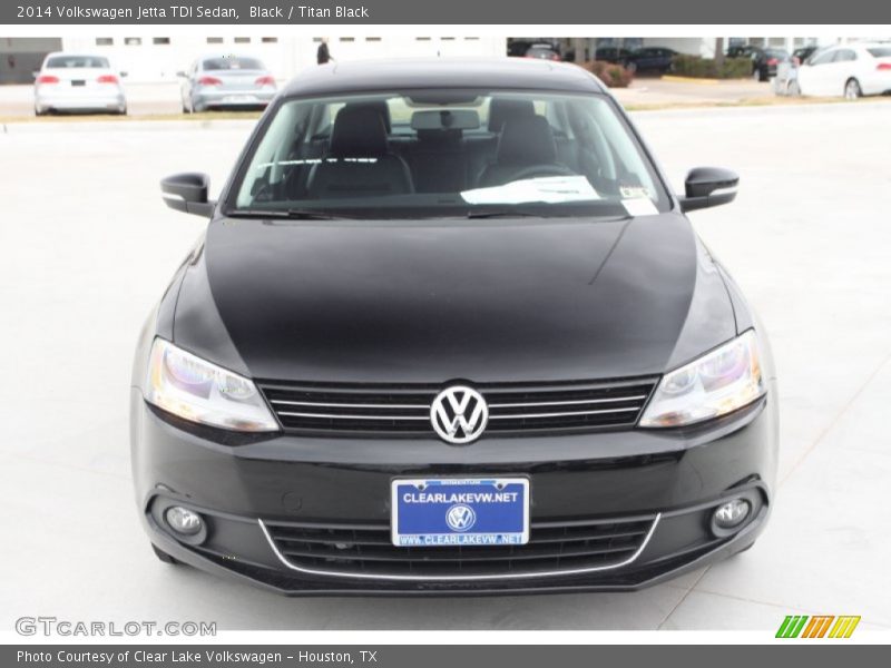 Black / Titan Black 2014 Volkswagen Jetta TDI Sedan