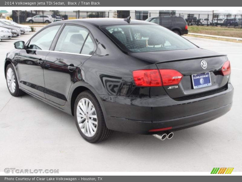 Black / Titan Black 2014 Volkswagen Jetta TDI Sedan