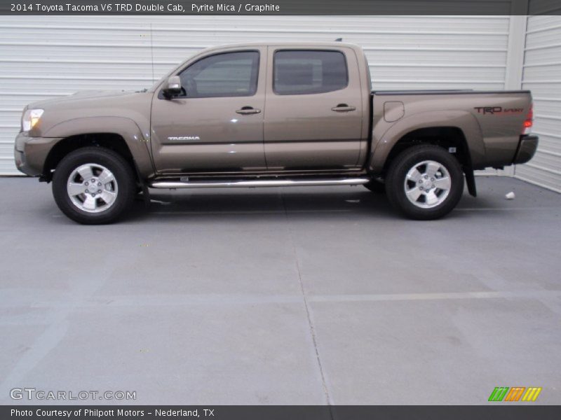  2014 Tacoma V6 TRD Double Cab Pyrite Mica