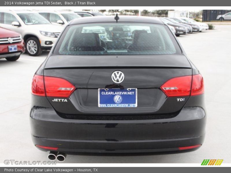 Black / Titan Black 2014 Volkswagen Jetta TDI Sedan