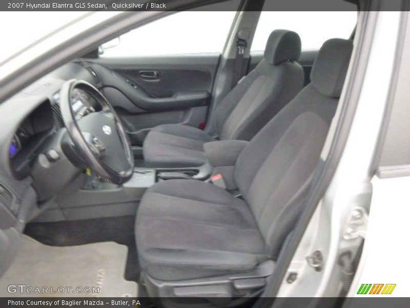 Front Seat of 2007 Elantra GLS Sedan