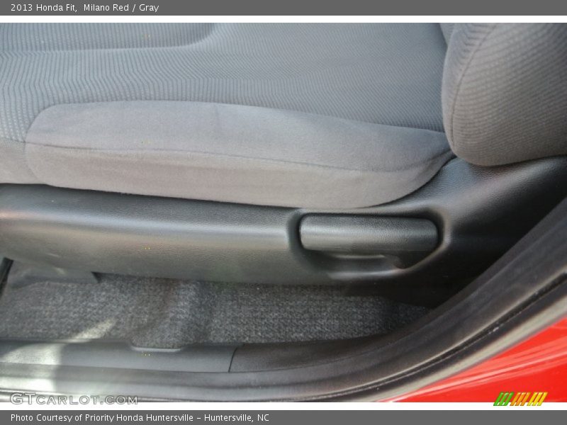 Milano Red / Gray 2013 Honda Fit