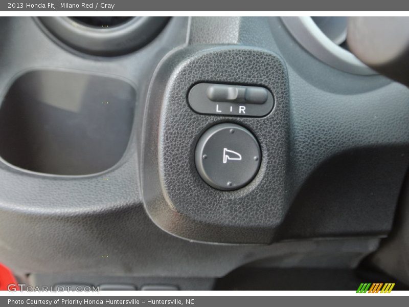 Milano Red / Gray 2013 Honda Fit
