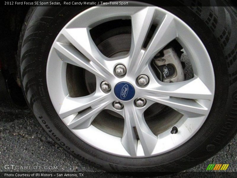 Red Candy Metallic / Two-Tone Sport 2012 Ford Focus SE Sport Sedan