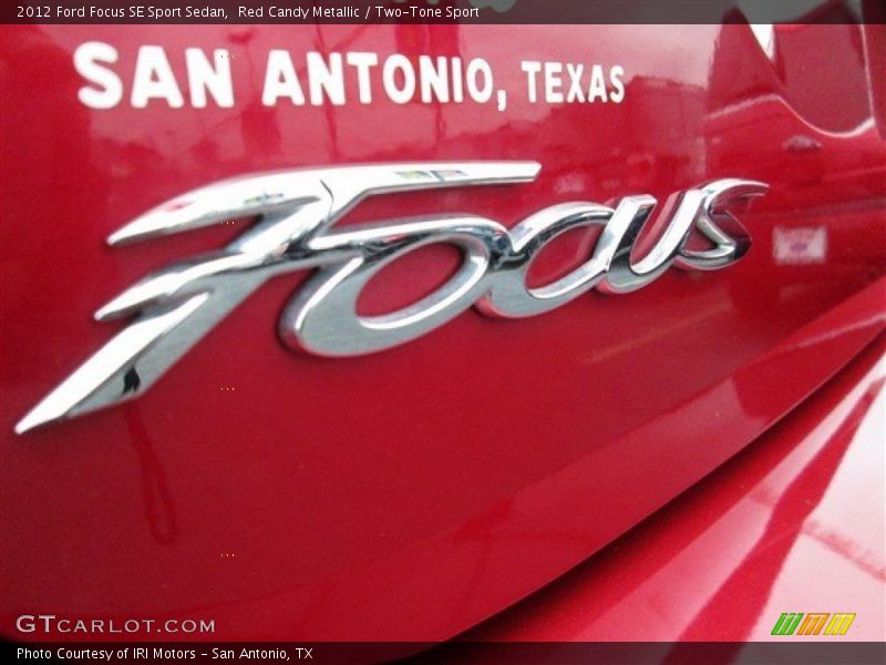 Red Candy Metallic / Two-Tone Sport 2012 Ford Focus SE Sport Sedan