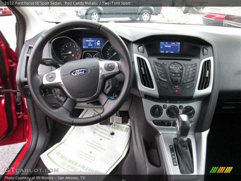 Red Candy Metallic / Two-Tone Sport 2012 Ford Focus SE Sport Sedan