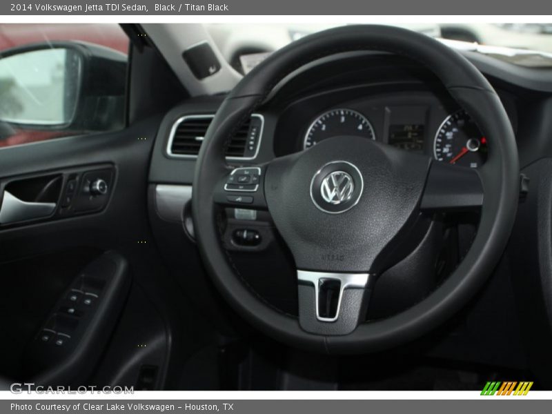 Black / Titan Black 2014 Volkswagen Jetta TDI Sedan