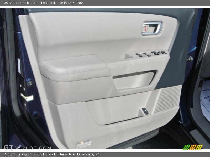 Bali Blue Pearl / Gray 2012 Honda Pilot EX-L 4WD