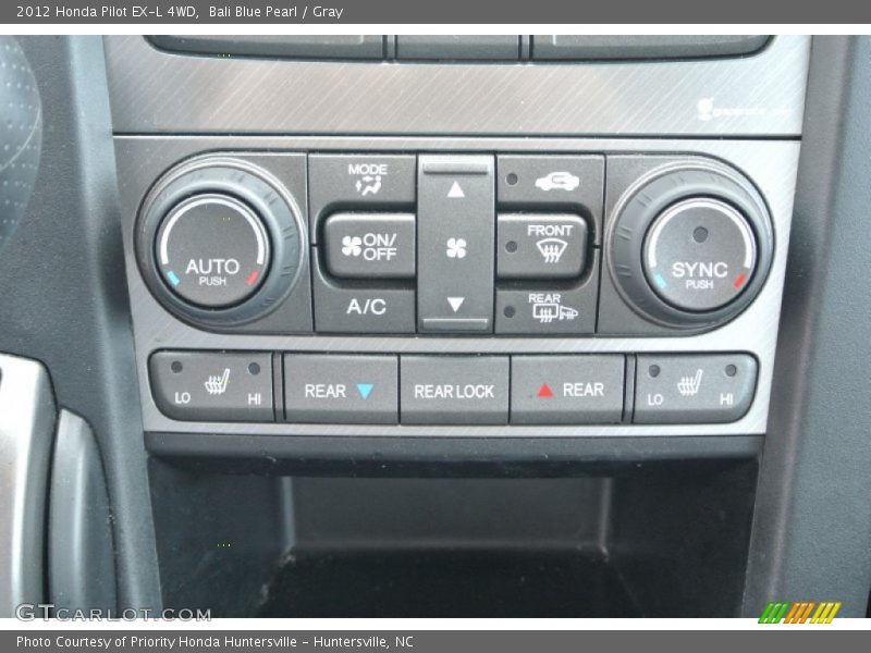 Bali Blue Pearl / Gray 2012 Honda Pilot EX-L 4WD