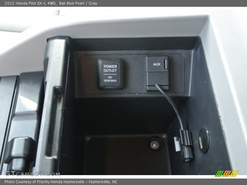 Bali Blue Pearl / Gray 2012 Honda Pilot EX-L 4WD