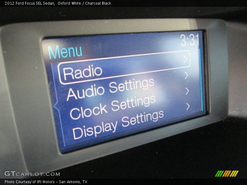 Oxford White / Charcoal Black 2012 Ford Focus SEL Sedan