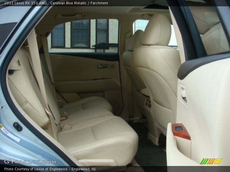 Cerulean Blue Metallic / Parchment 2011 Lexus RX 350 AWD