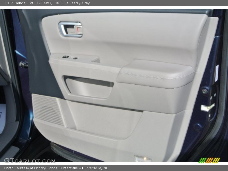 Bali Blue Pearl / Gray 2012 Honda Pilot EX-L 4WD
