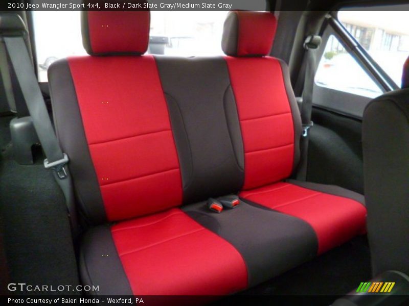 Black / Dark Slate Gray/Medium Slate Gray 2010 Jeep Wrangler Sport 4x4