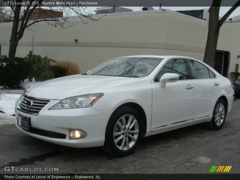 Starfire White Pearl / Parchment 2011 Lexus ES 350
