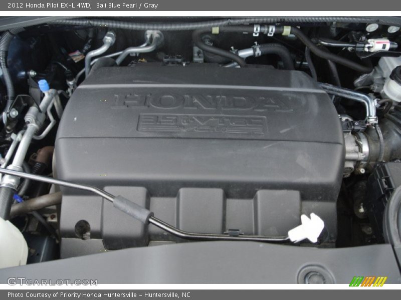 Bali Blue Pearl / Gray 2012 Honda Pilot EX-L 4WD