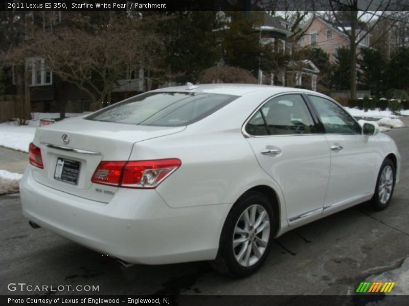 Starfire White Pearl / Parchment 2011 Lexus ES 350