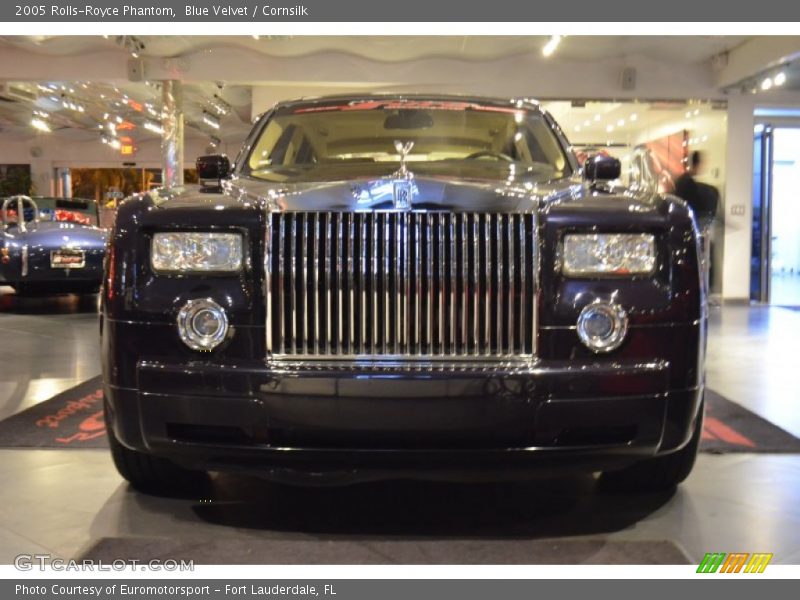 Blue Velvet / Cornsilk 2005 Rolls-Royce Phantom