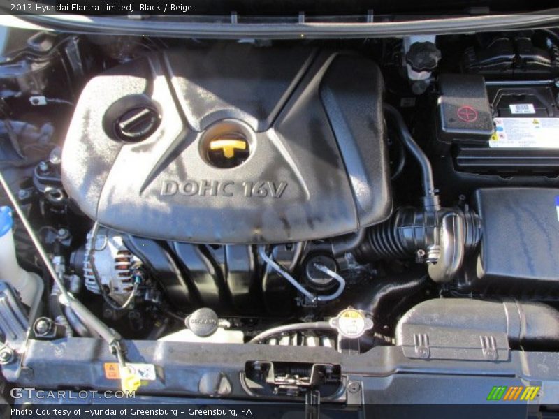Black / Beige 2013 Hyundai Elantra Limited