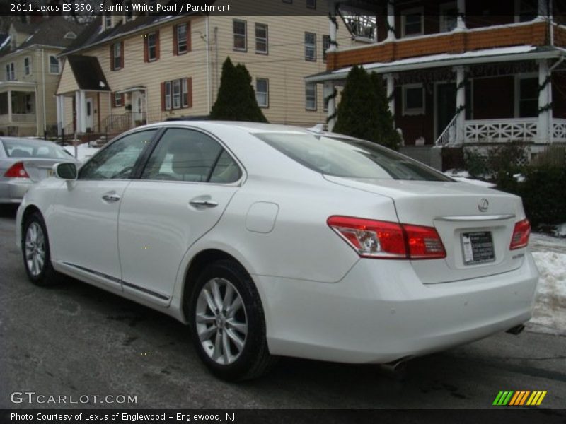 Starfire White Pearl / Parchment 2011 Lexus ES 350